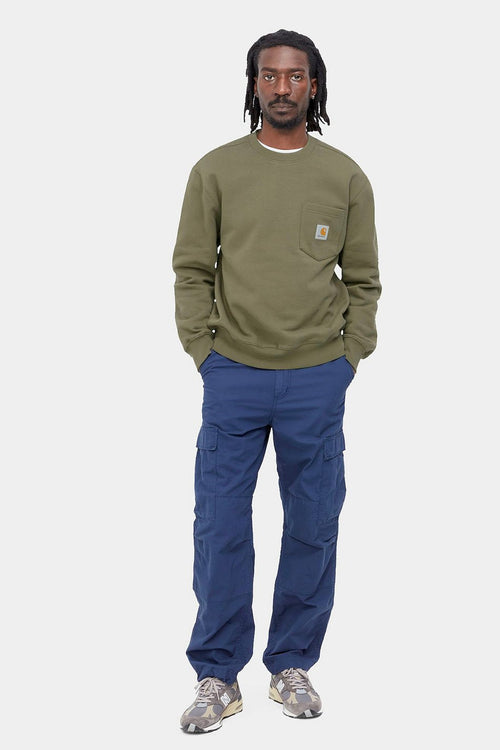 Green Carhartt WIP Pocket Sweatshirt