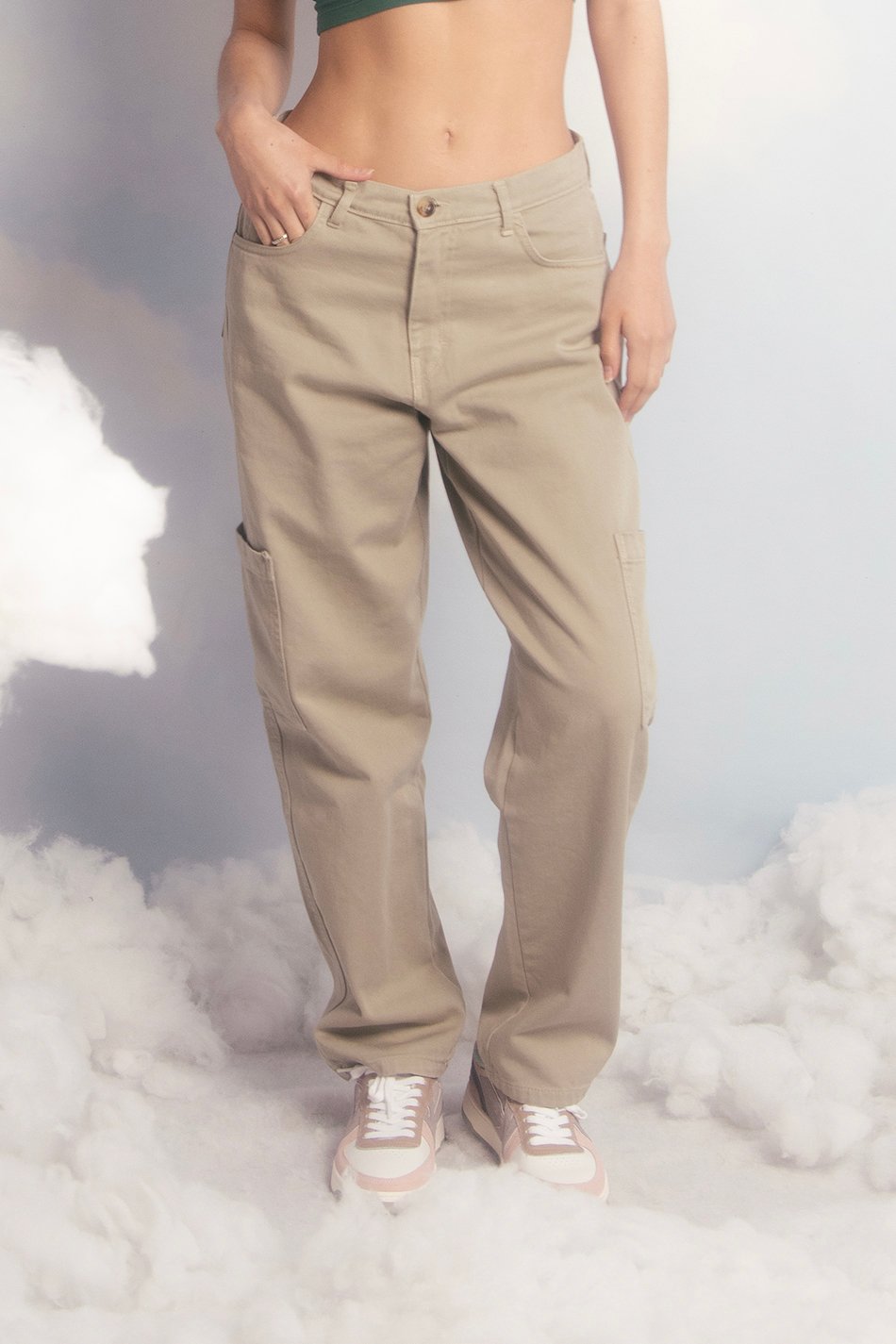 Apple Green Factory Trousers