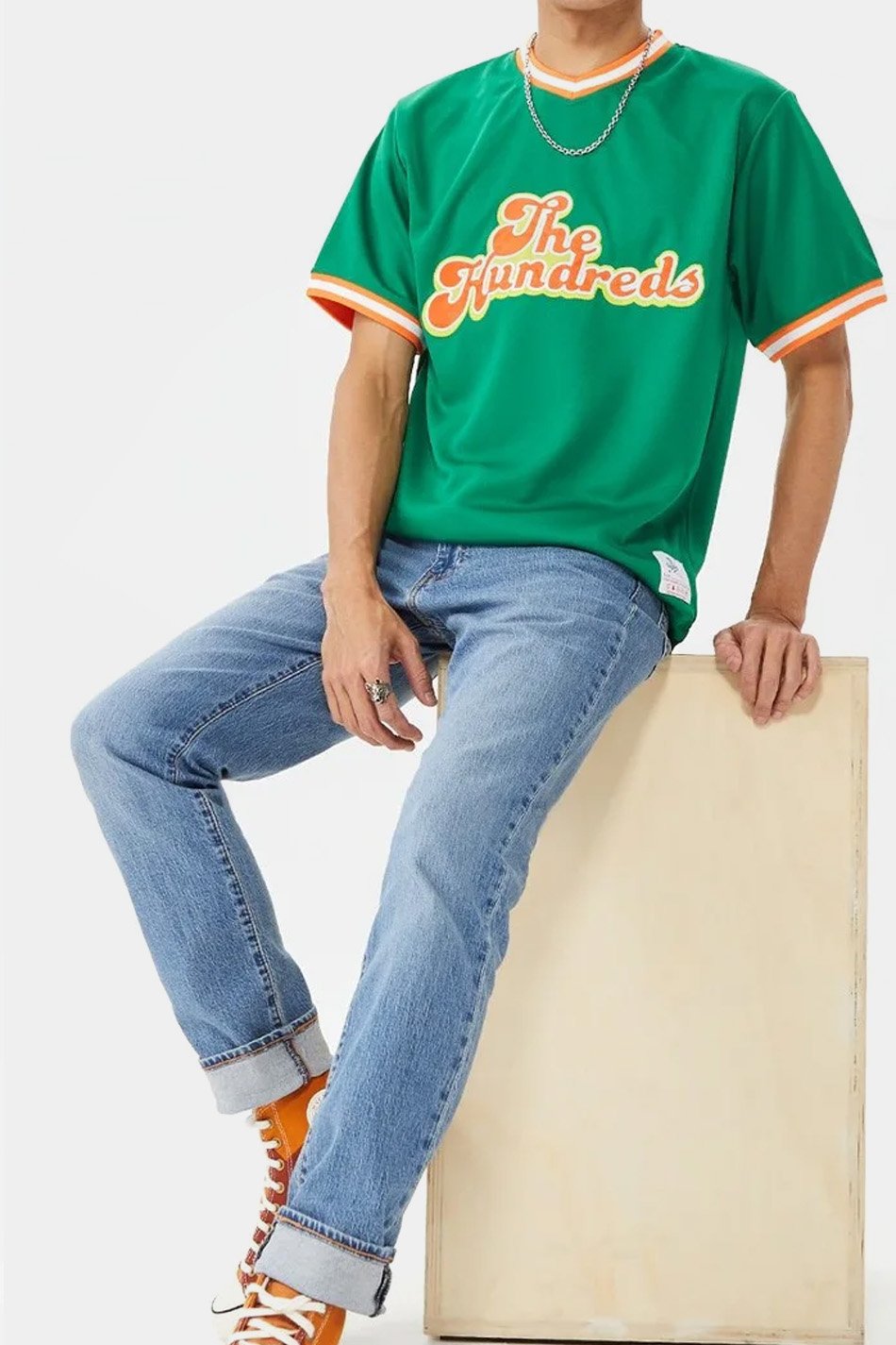 Camiseta The Hundreds Cooper Green