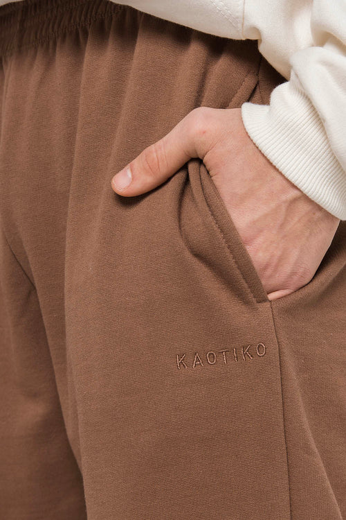 Brown Jogging Bottoms