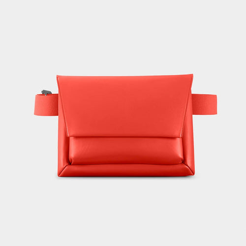 Red Walk With Me Belt Bag