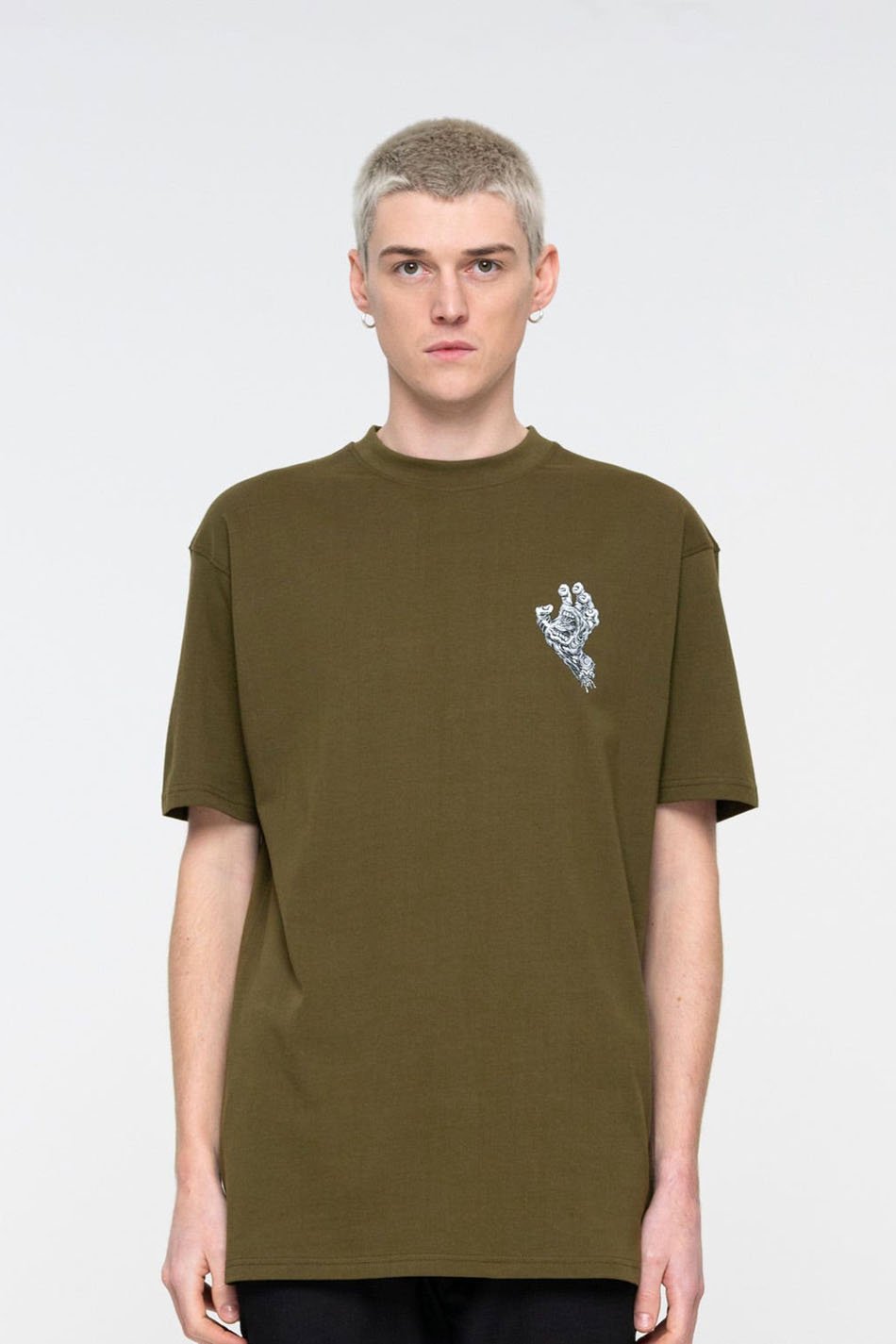 Camiseta Santa Cruz Alive Hand