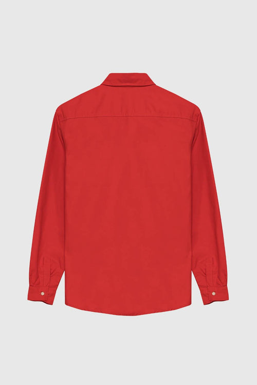 Camisa Washed Roger Red