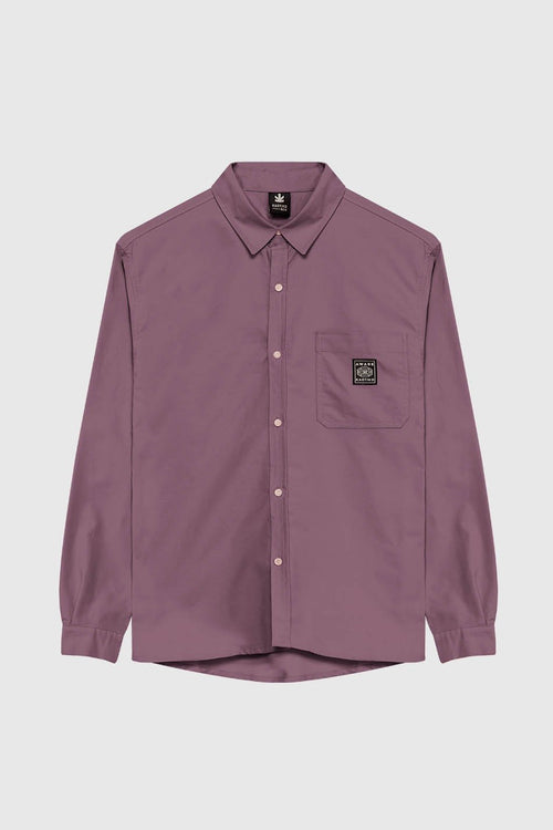 Purple Roger Washed Shirt