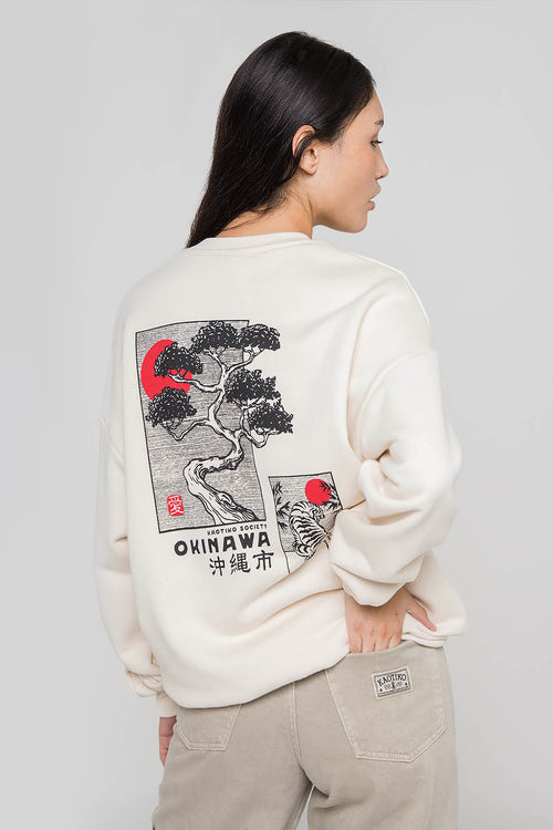 Sweatshirt Okinawa Japan Organic