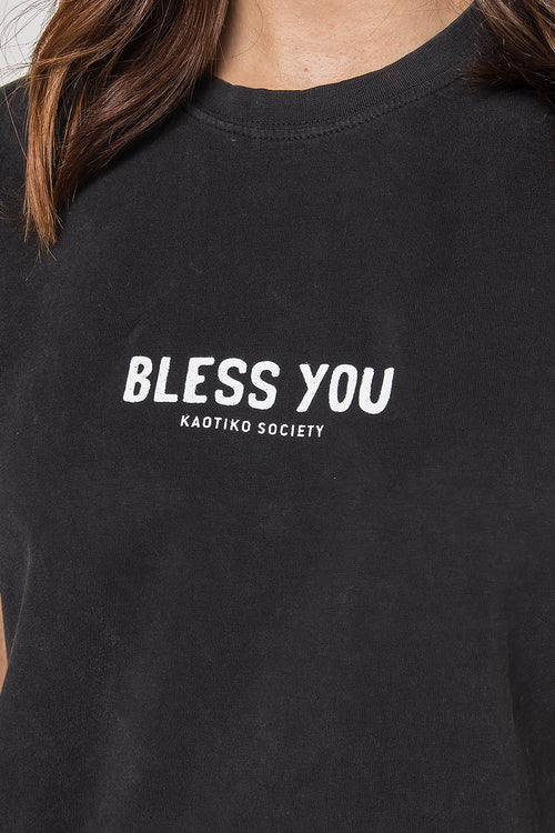 Camiseta Washed Bless You