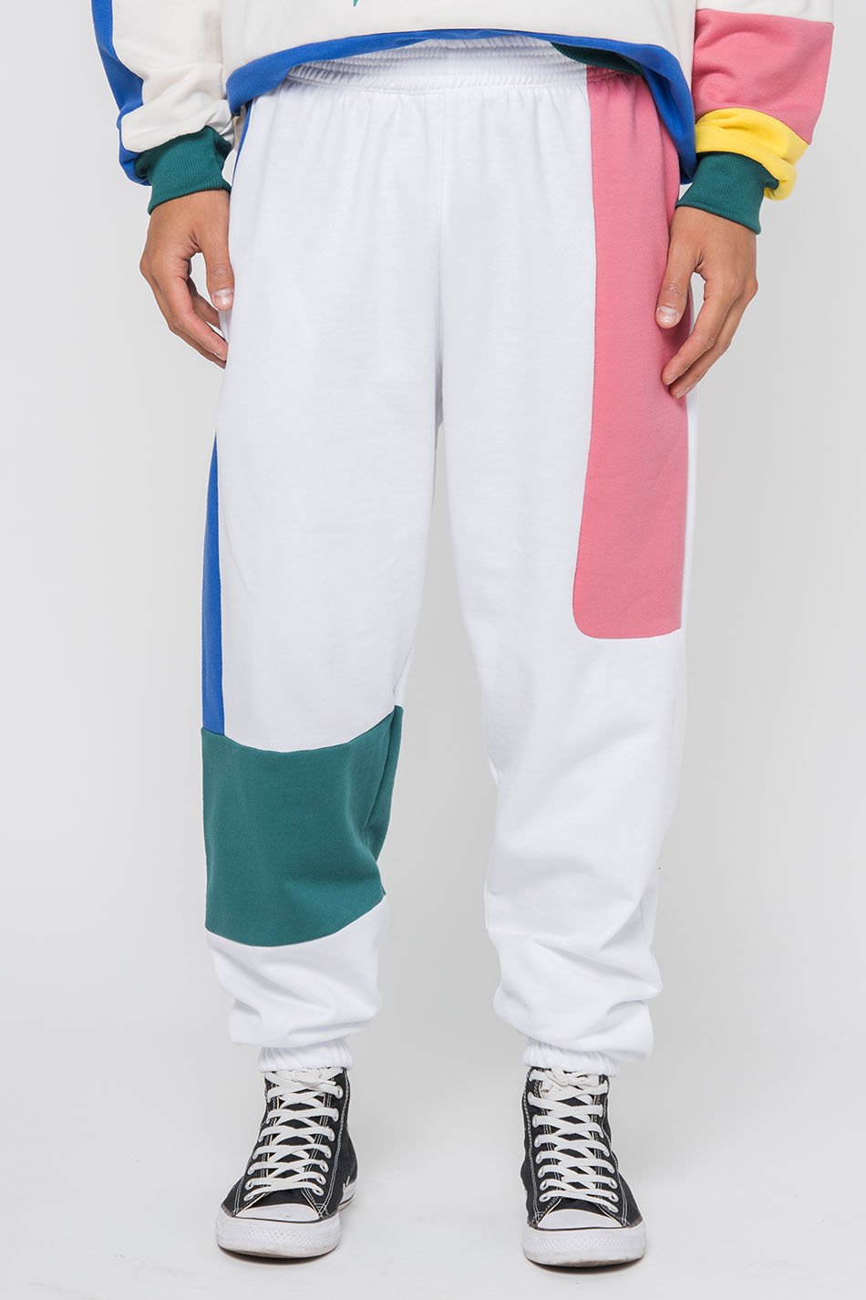 White Ranger Joggers