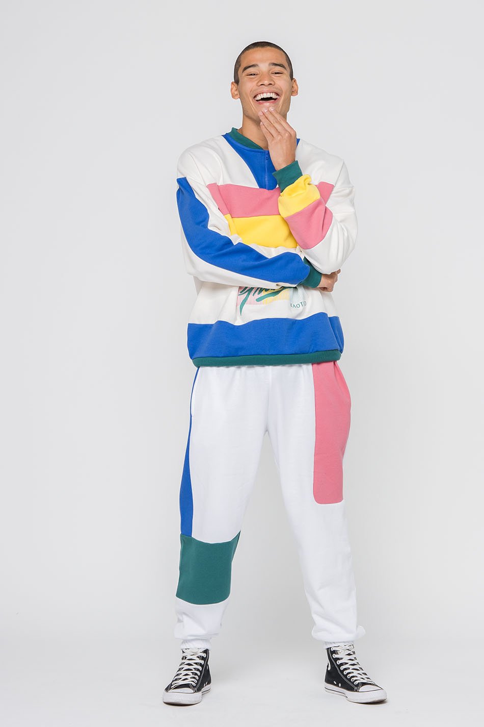 White Ranger Joggers