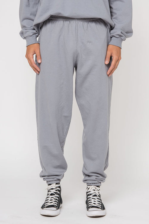 Blue Detroit Washed Jogging Bottoms