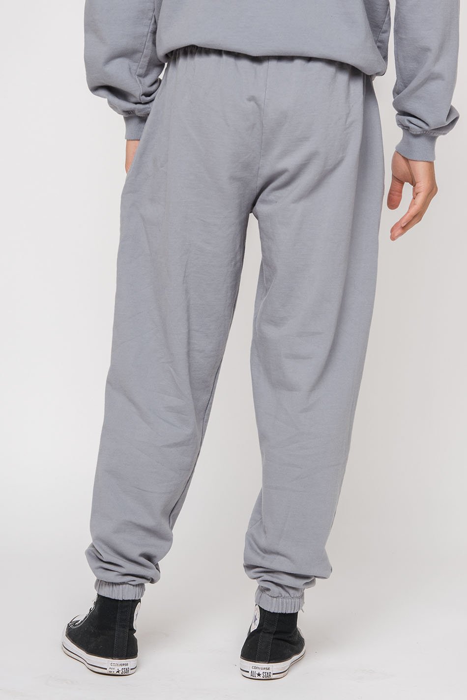 Blue Detroit Washed Jogging Bottoms