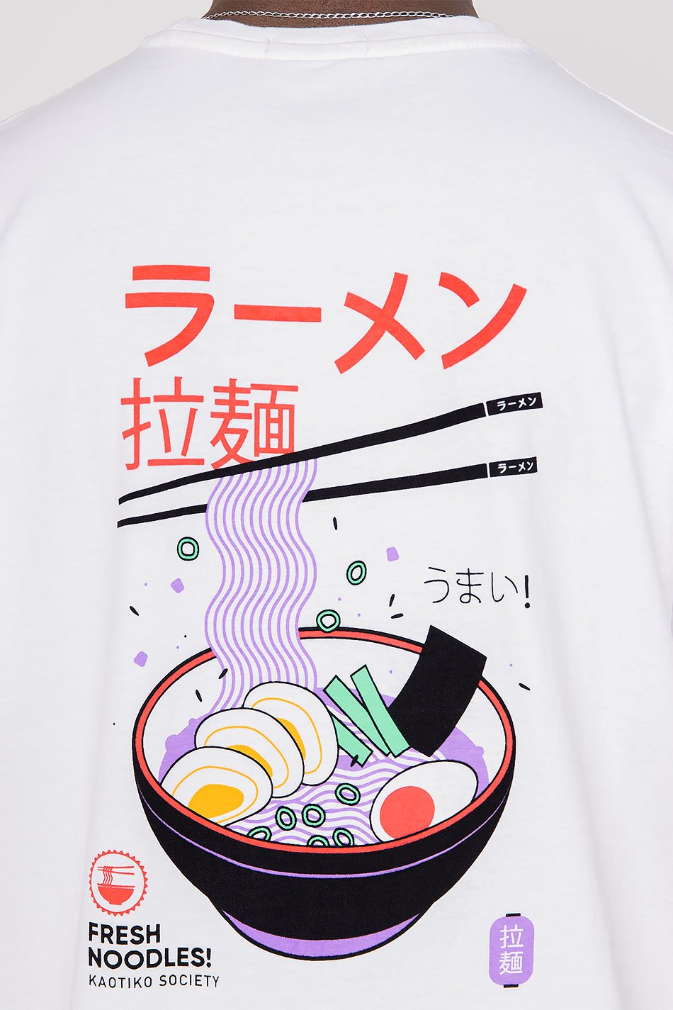 T-shirt Washed Fresh Noodles