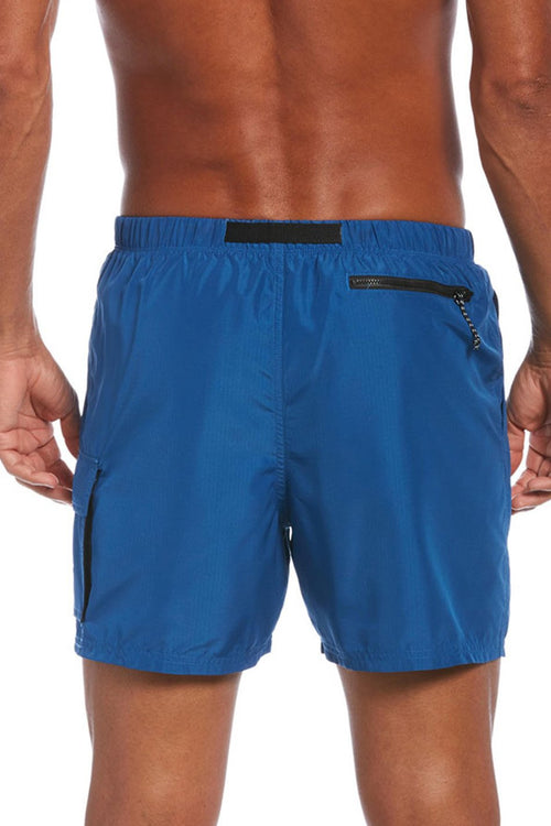 Nike Belted Packable Blue Badehose