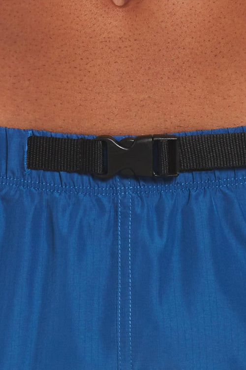 Nike Belted Packable Blue Swimsuit