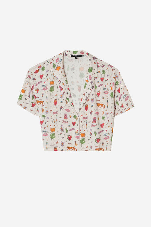 Camisa Chill Ivory