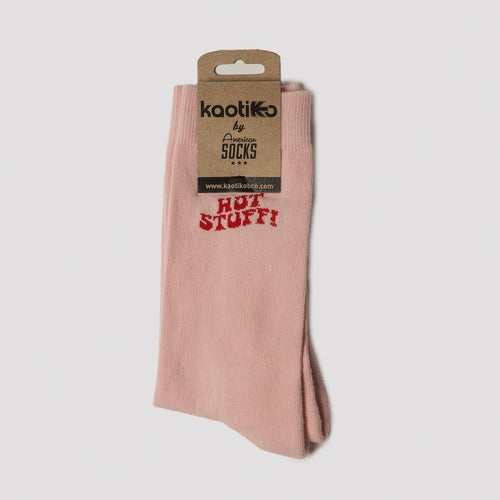 Hot Stuff Pink Socks