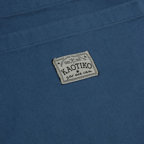 Blue Washed Denim Tote Bag