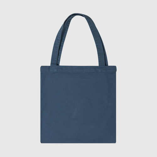 Blue Washed Denim Tote Bag