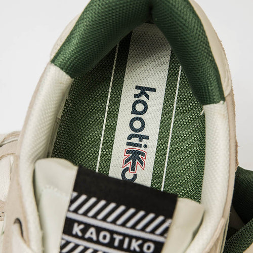 Kaotiko Boston White/ Green Sneakers