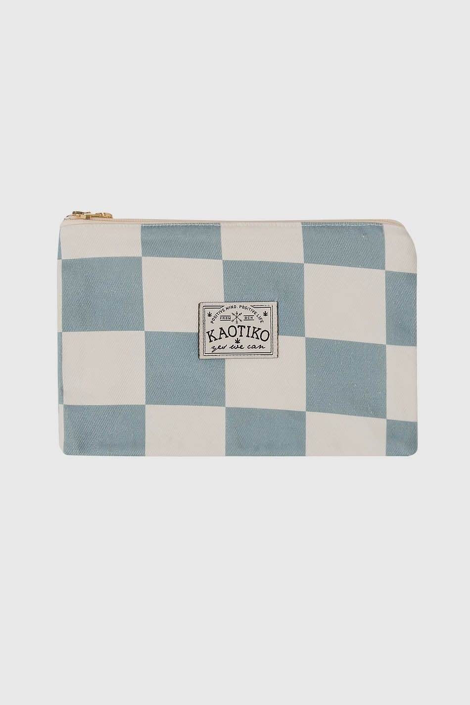 Blue Check Mini Bag