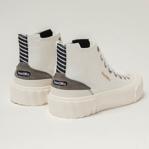 Sneakers Kaotiko Keoni High White
