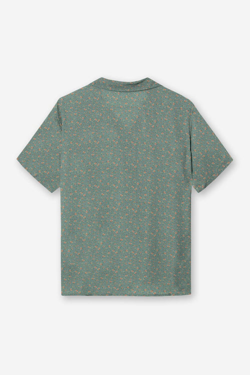 Green D2 Flower Shirt