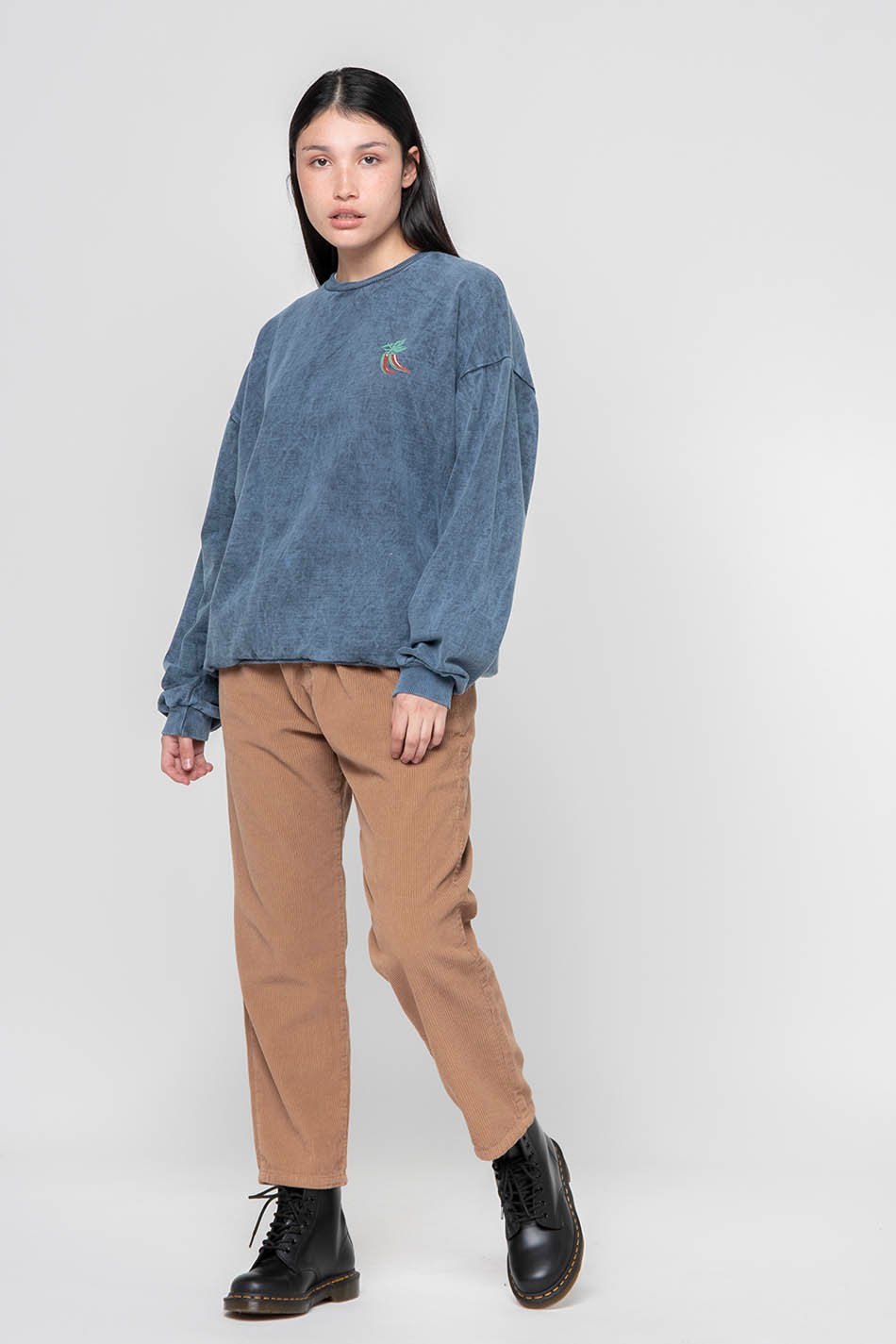 Sudadera Washed Sunset Navy
