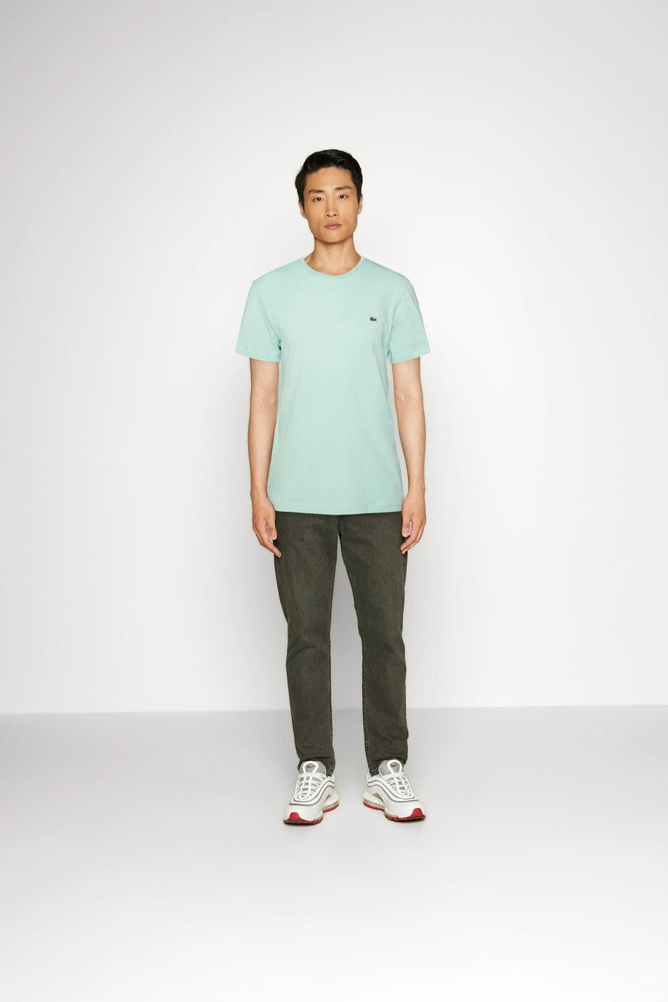Camiseta Lacoste Short Sleeved Crew Mint
