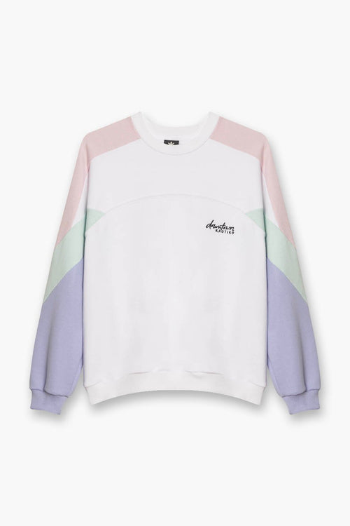 Sudadera Elina White/Rosat/Green/Grape