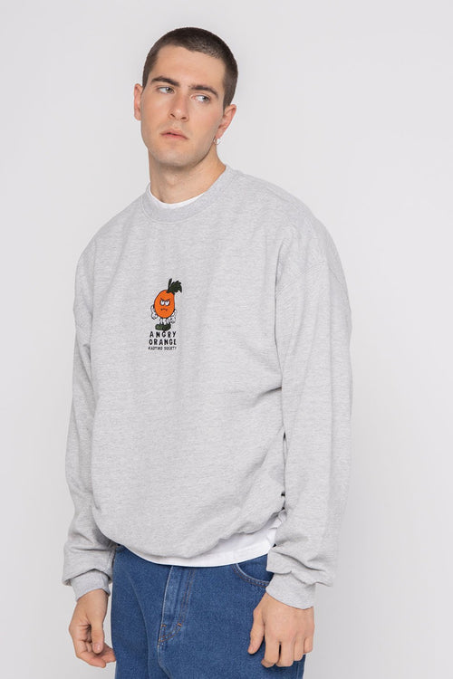 Grey Angry Sweatshirt