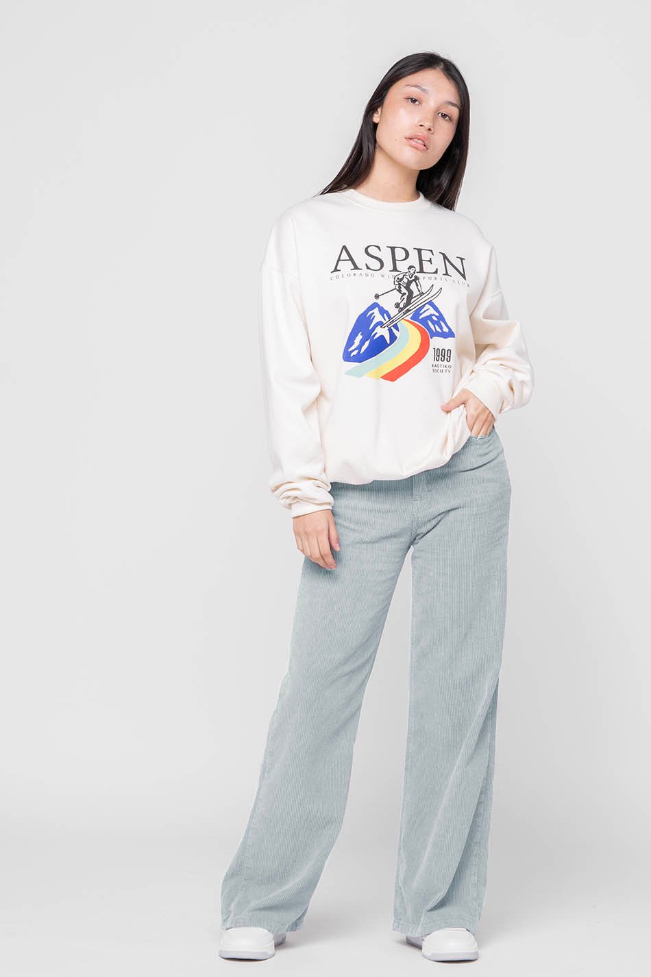 Sudadera Aspen Ivory