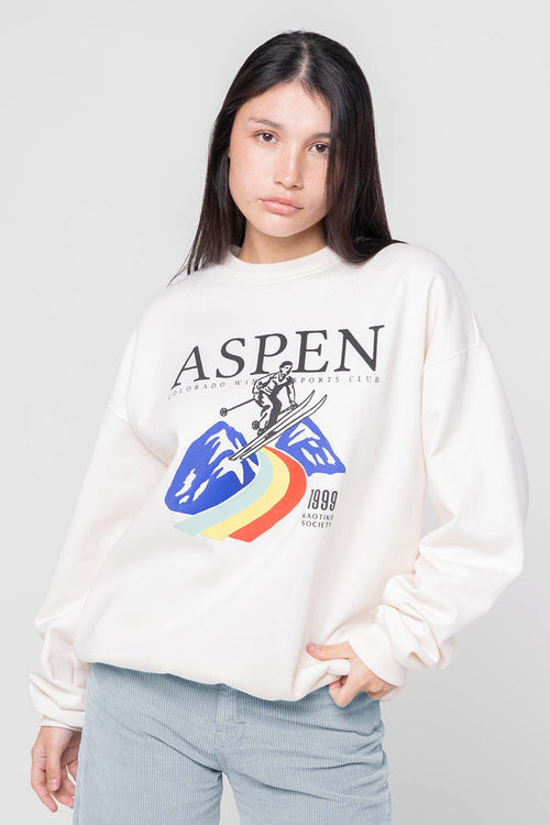 Sudadera Asper Ivory