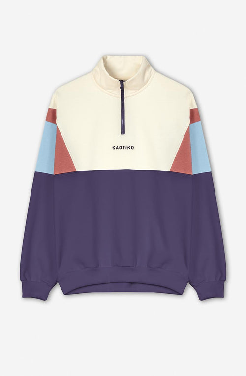 Ivory/ Burgundy / Niagara / Purple Arthur Sweatshirt