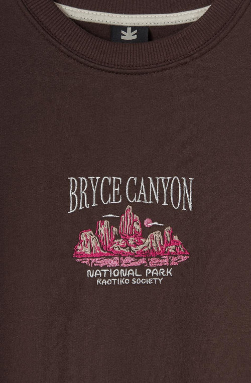 Sudadera Bryce Canyon Brown