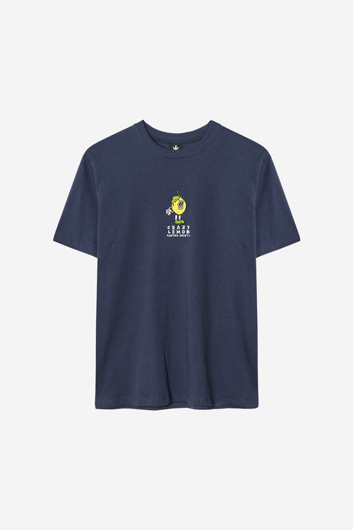 Navy Crazy Lemon T-shirt