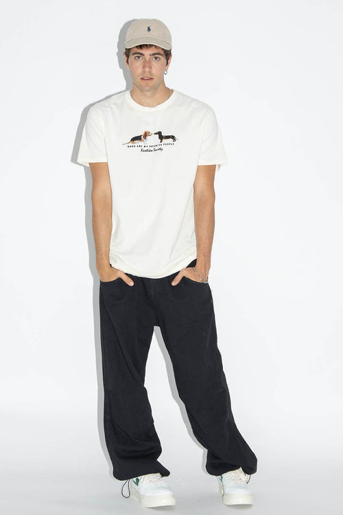 Washed Ivory Puppies T-Shirt
