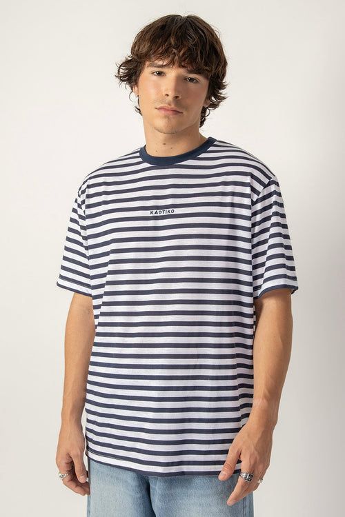 Camiseta Blue/ White Stripes