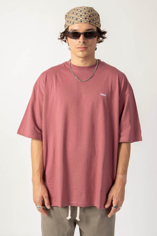 Burgundy Calvin T-Shirt