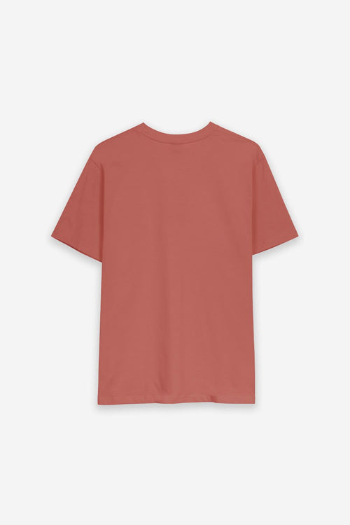 Salmon Pocket Flower Society T-Shirt