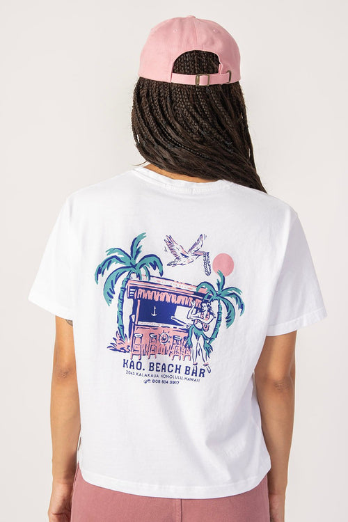 White Beach Bar Washed T-Shirt