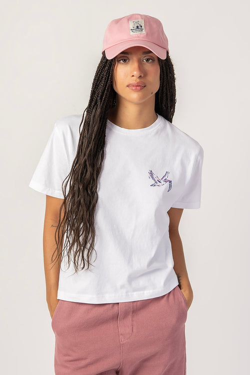 Camiseta Washed Beach Bar White