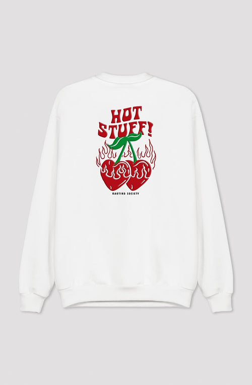 Sudadera Hot Stuff White