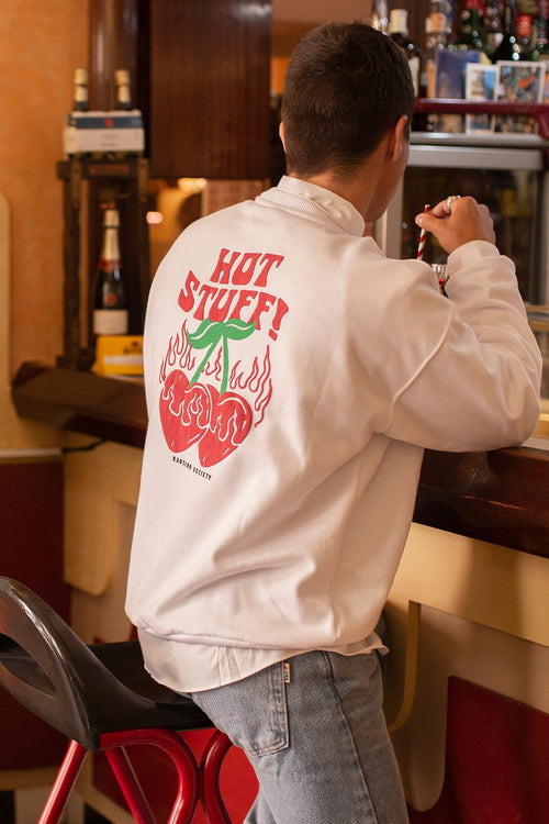 Sudadera Hot Stuff White