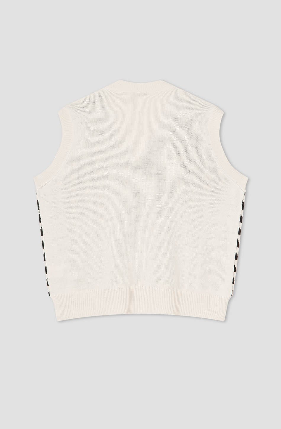 Chaleco Vermont Ivory/ Black