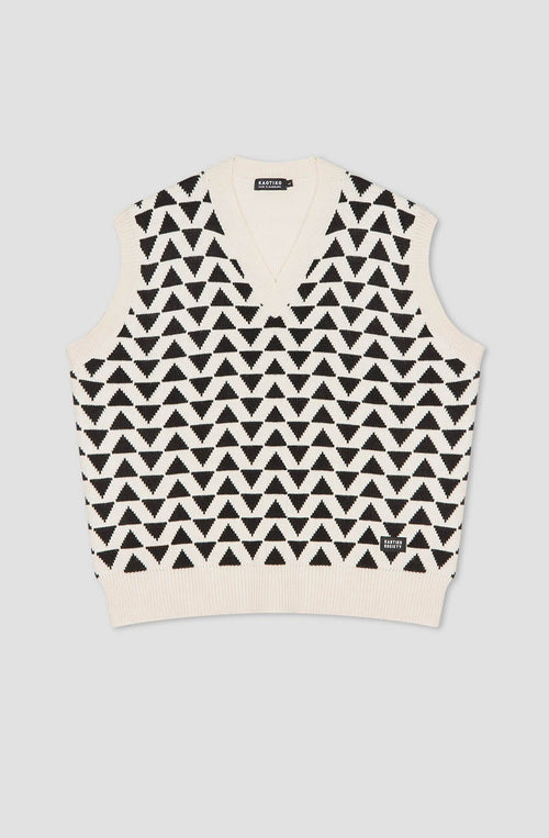 Chaleco Vermont Ivory/ Black