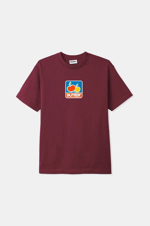 Camiseta Butter Goods Grove Burgundy