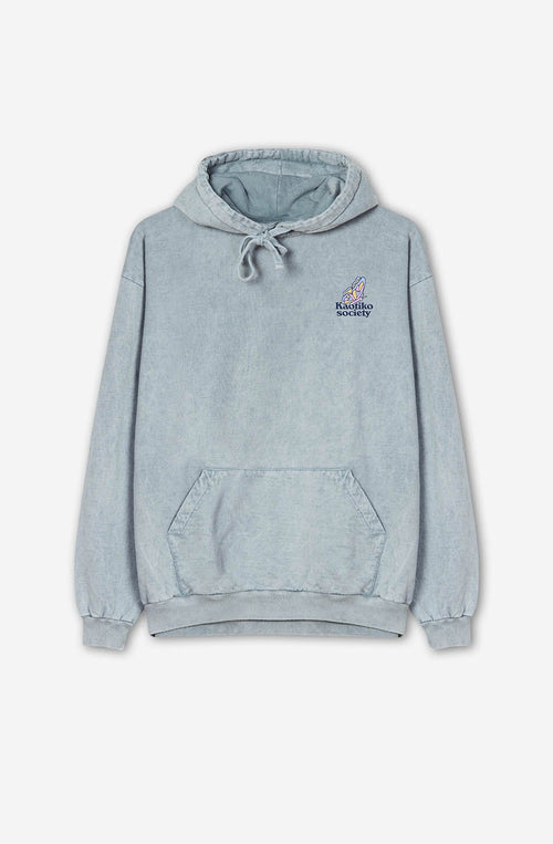 Sudadera Washed Different Eyes Steel