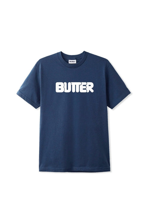 T-Shirt Butter Goods Rounded Logo Denim