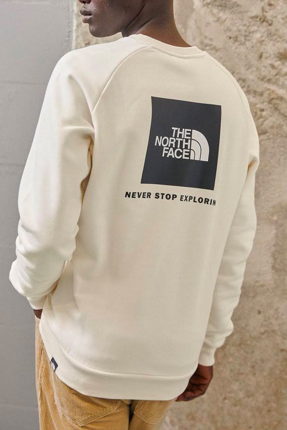 Sudadera The North Face Raglan Redbox Gardenia White