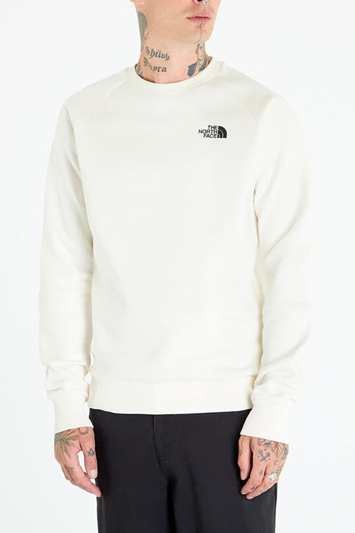 Gardenia White The North Face Raglan Redbox Sweatshirt