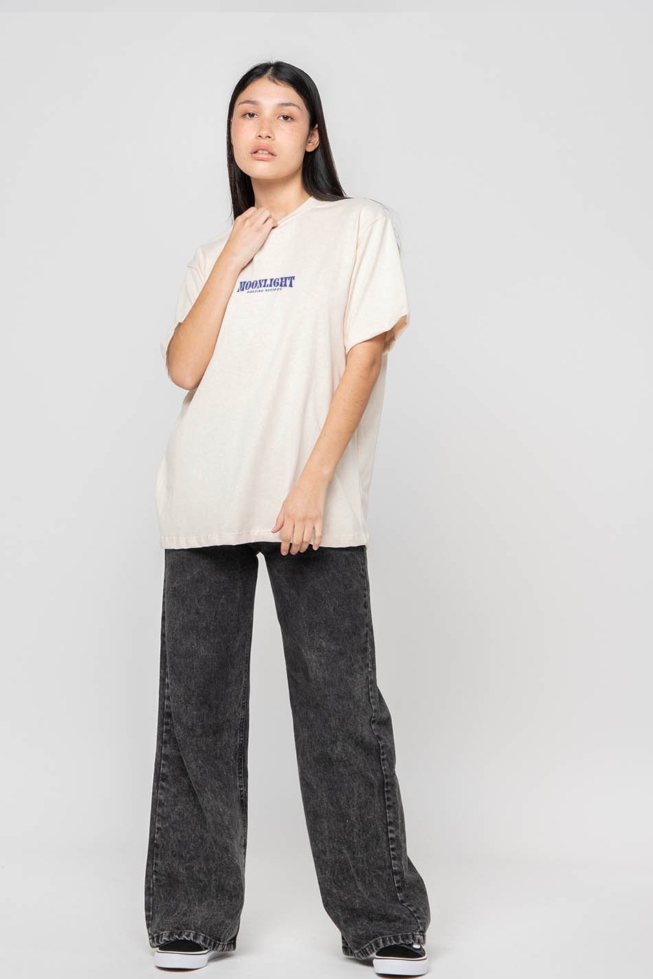 Camiseta Washed Moonlight Ivory